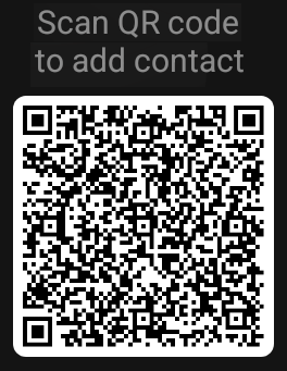 Scan to get contact details